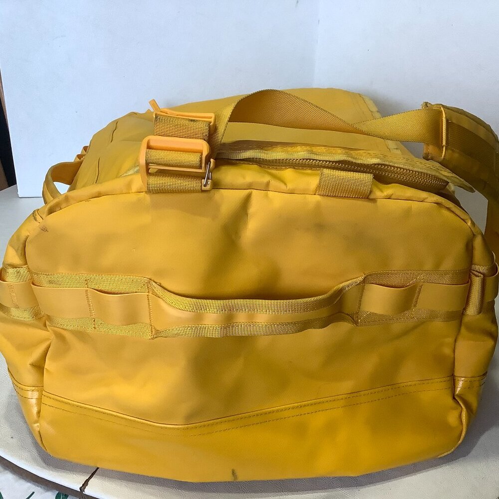 Baboon to the Moon Waterproof Large Travel Duffel Bag Yellow 22" x 14" x 9" - Picture 4 of 12